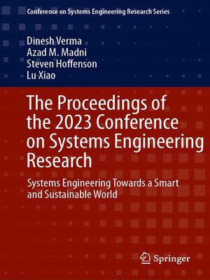 cover image of The Proceedings of the 2023 Conference on Systems Engineering Research